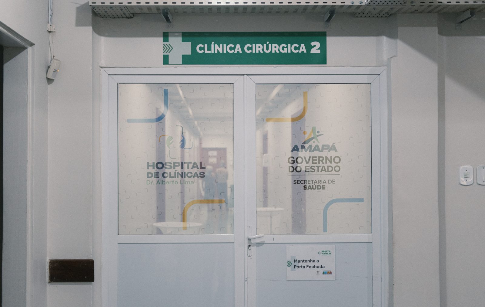 Foto: paciente após o atendimento